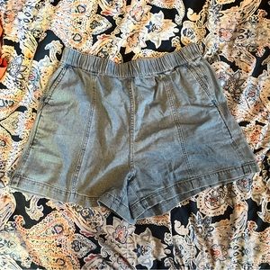 Madewell Elastic Waist Jean Shorts